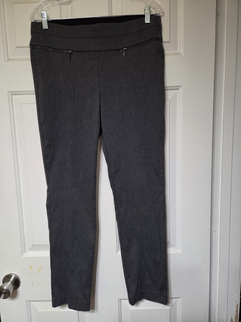 Candie's Charcoal Gray Slim Dress Pants